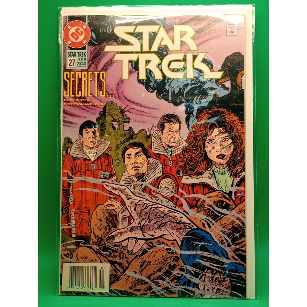 Star Trek Dc Comic Book Secrets By Weinstein, Peterson And Starr